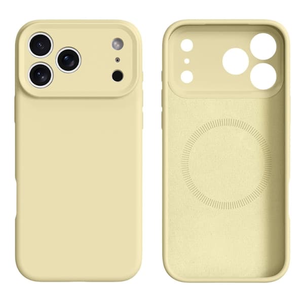 Mobilskal till iPhone 17 Pro Max MagSafe Precise Cutouts - Gul Gul