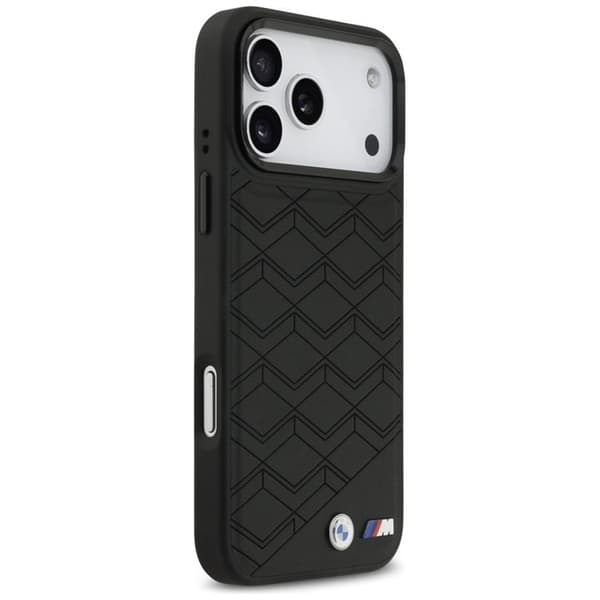 BMW telefontaske til iPhone 17 Pro Max MagSafe M Shape Logo - Sort Svart