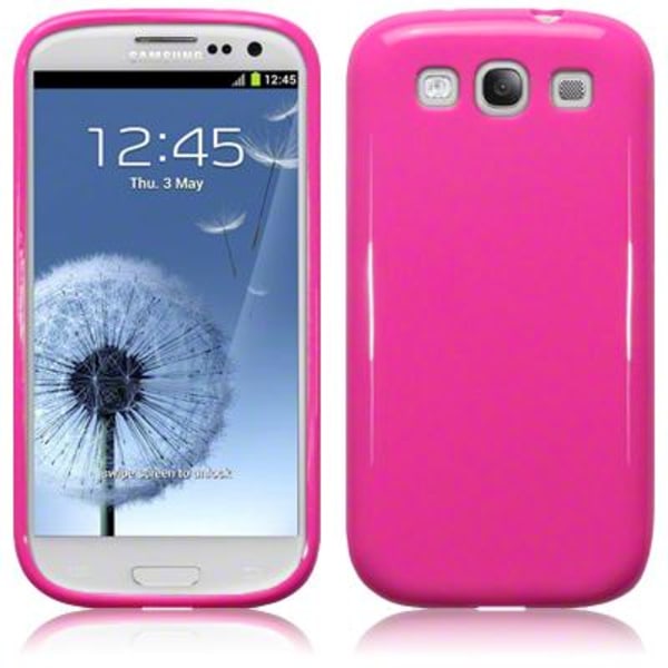 Shiny FlexiCase Skal till Samsung Galaxy S3 i9300 (Rosa) Rosa