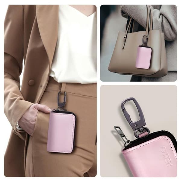 Tech-Protect RFID-Bblockerande Skal keyless  Rosa Rosa
