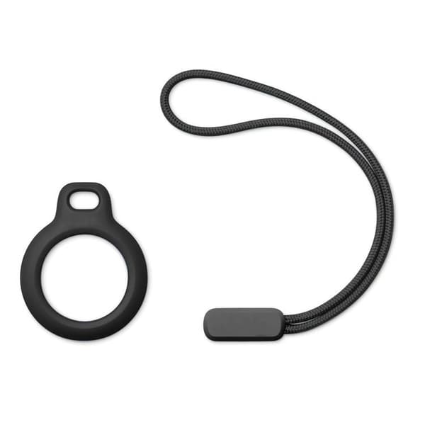 Tech-Protect [2-Pack] Apple Airtag 1/2 Skal Rough Chain - Svart Svart