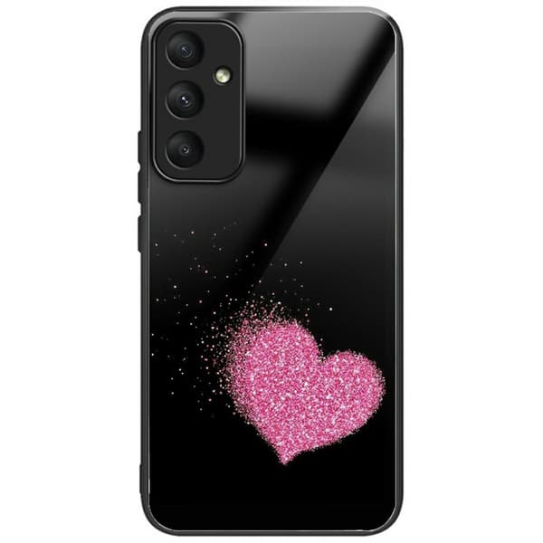 Mobilskal för Samsung Galaxy S26 Mönstertryck Härdat glas TPU - Love