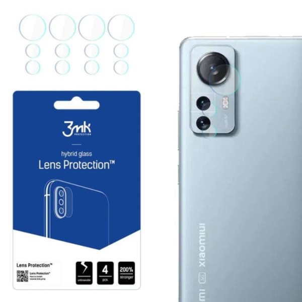 3MK Xiaomi 12 Lite Kameralinsskydd i Härdat Glas