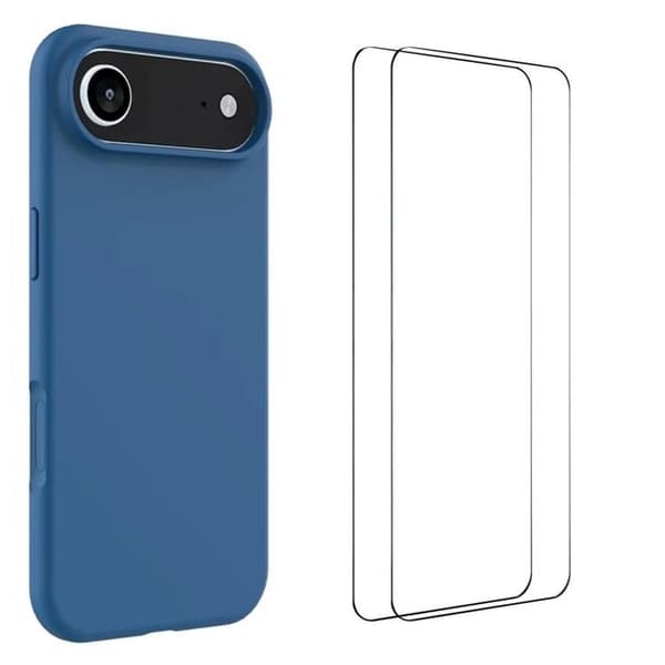 WANLONFENG Mobilskal till iPhone Air Med 2st Härdat Glas - Blå Blå
