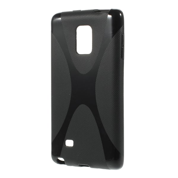 Flexicase Skal till Samsung Galaxy Note Edge (X-Line Svart) Svart