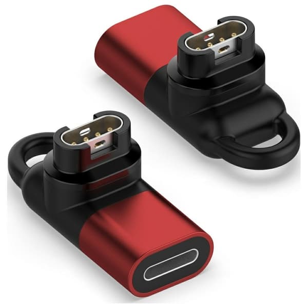 Beline Lightning Adapter til Garmin ure - Rød