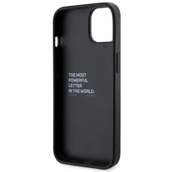 BMW iPhone 15/14/13 Mobilskal Grip Hot Stamp - Sort Black