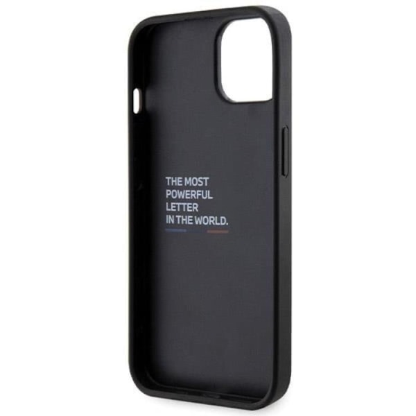 BMW iPhone 15/14/13 Mobilskal Grip Hot Stamp - Svart Svart