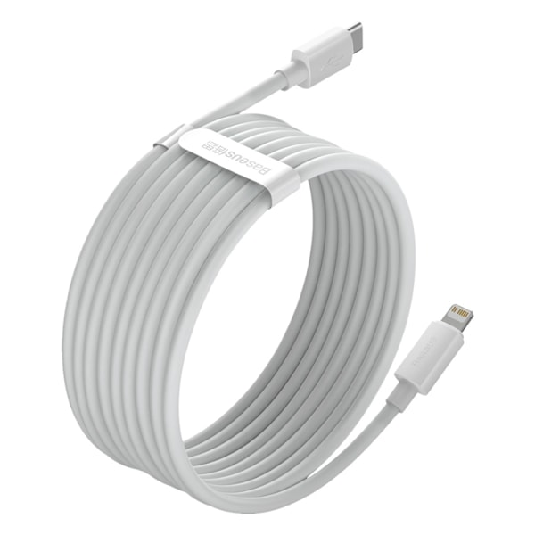 Baseus USB-C till Lightning kabel 20W 2st Simple Wisdom 1.5m