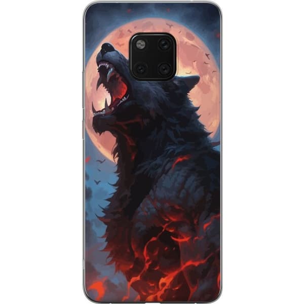Mobilskal till Huawei Mate 20 Pro med Ylande varg