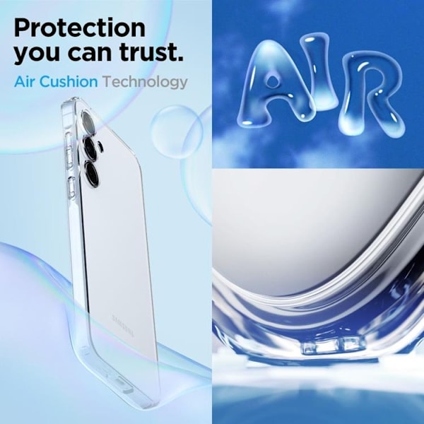 Spigen Galaxy A55 5G Mobilskal Liquid Crystal - Clear