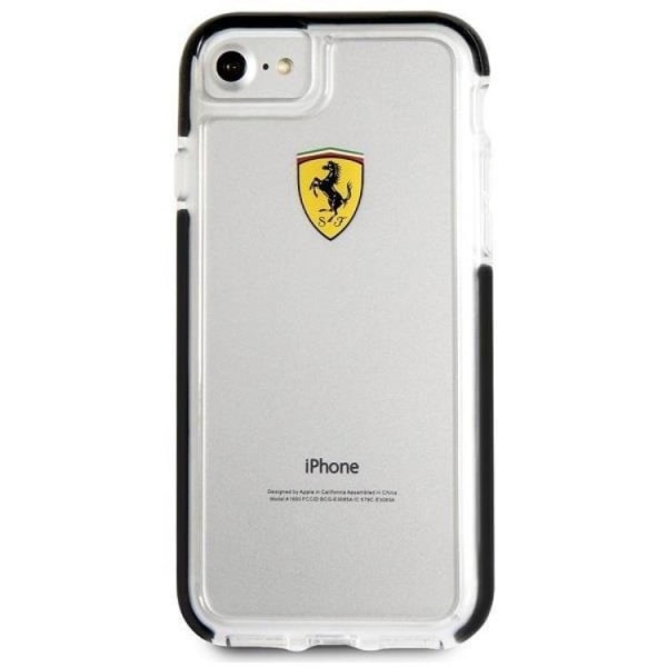Ferrari iPhone 7/8/SE (2020/2022) Skal Shockproof - Transparent