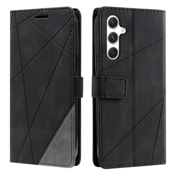 Plånboksfodral för Samsung Galaxy S26 Plus Konstläder - Svart