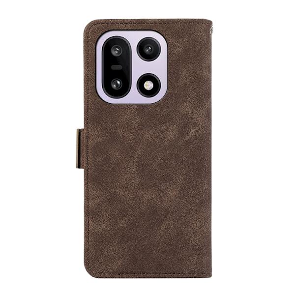 ABEEL OnePlus 15 Plånboksfodral RFID Blocking Konstläder - Brun Brun