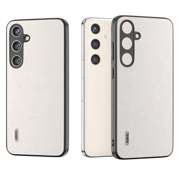 ABEEL Mobilskal till Samsung Galaxy S24+ i äkta läder - Grå