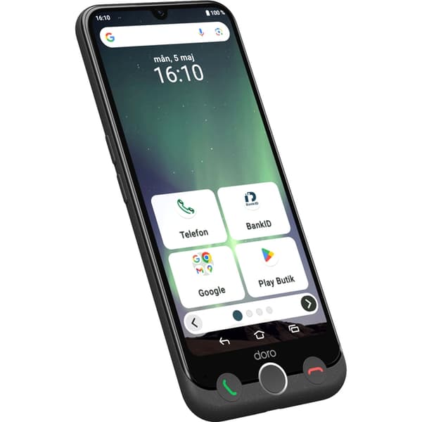 Doro Smartphone A31 4G Aurora 128GB  - Grå Grå