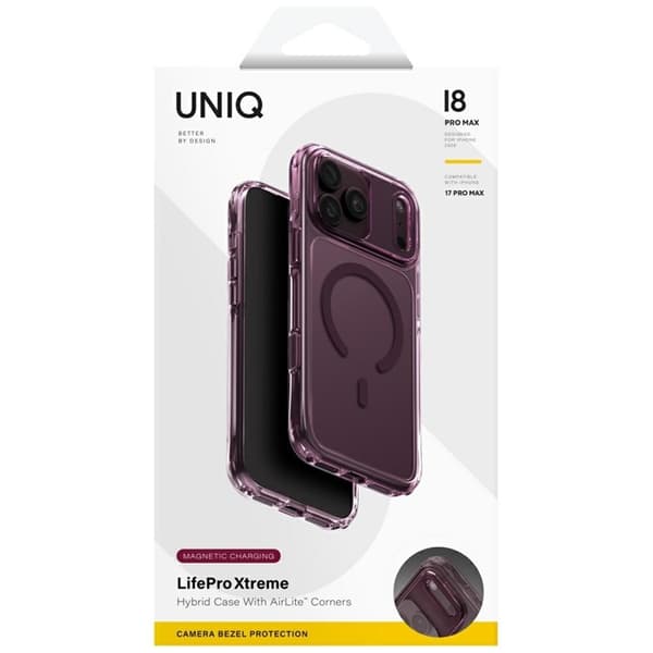 Uniq Mobilskal för iPhone 18 Pro/17 Pro MagSafe Lifepro Xtreme