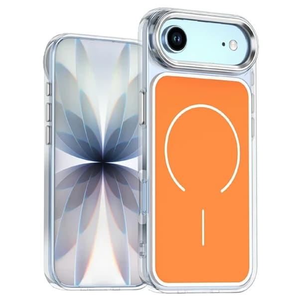 Mobilskal till iPhone Air Magsafe Electroplated - Orange Orange