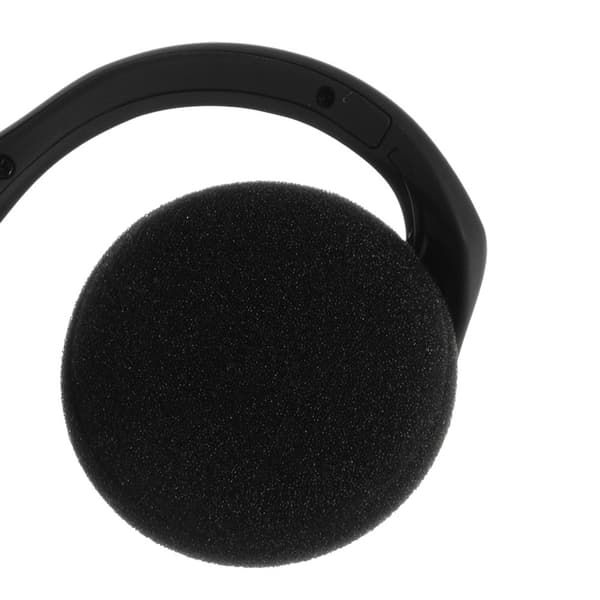 Hörlurar Halsband med Mikrofon Bluetooth Stereo A6 Svart