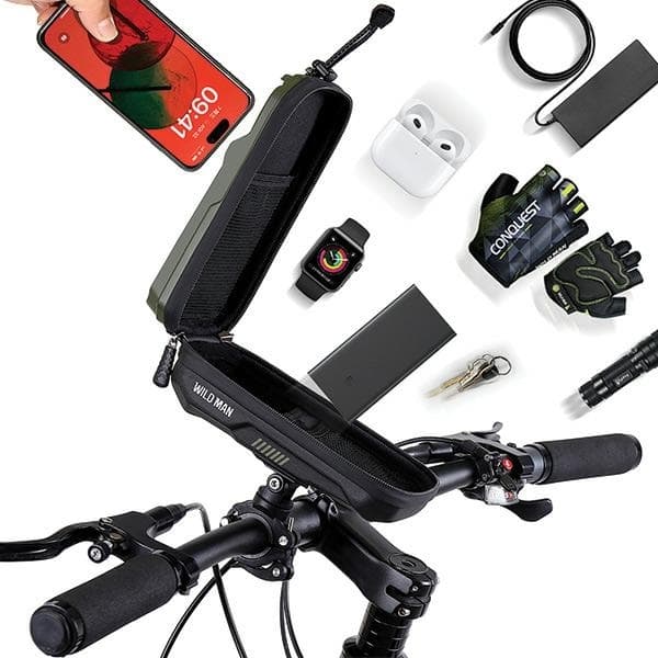 WILDMAN GX330 Cykelramväska - Svart