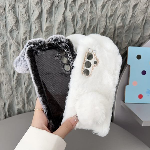 Plush Mobilskal till Samsung Galaxy S26 / S26 Pro Plast - Grå
