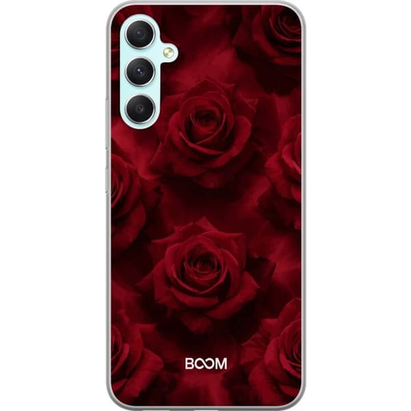 Mobilskal till Samsung Galaxy A34 med Crimson Rose