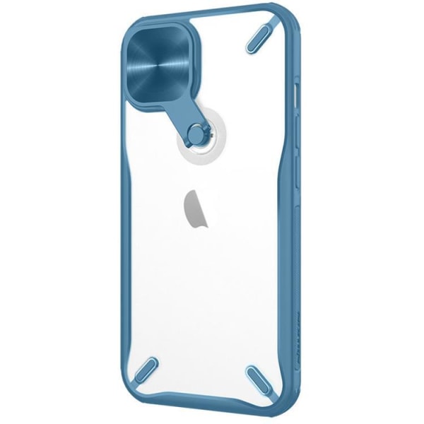 Nillkin Cyclops Foldbart Stand Cover iPhone 13 - Blå