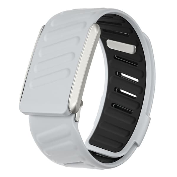 Whoop 4.0 Armband Silikon Adjustable - Svart/Ljusgrå