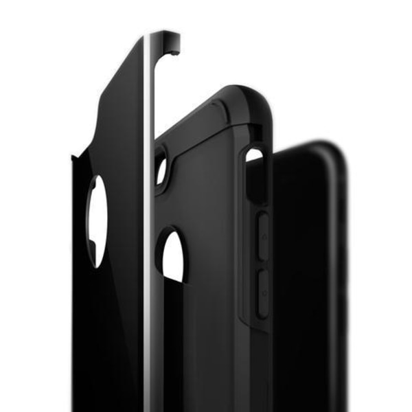 Caseology Titan Cover til iPhone 7 Plus - Jet Black