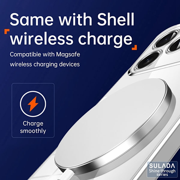 SULADA Mobilskal till iPhone 17 Pro Ultra Thin Electroplated - Orange Orange