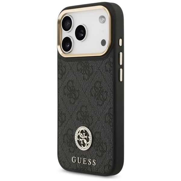Guess Mobilskal till iPhone 17 Pro Max Magsafe Strass Logo - Svart Svart