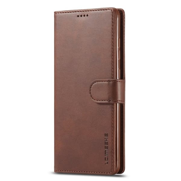 LC.IMEEKE Samsung Galaxy A53 5G Plånboksfodral Konstläder - Brun