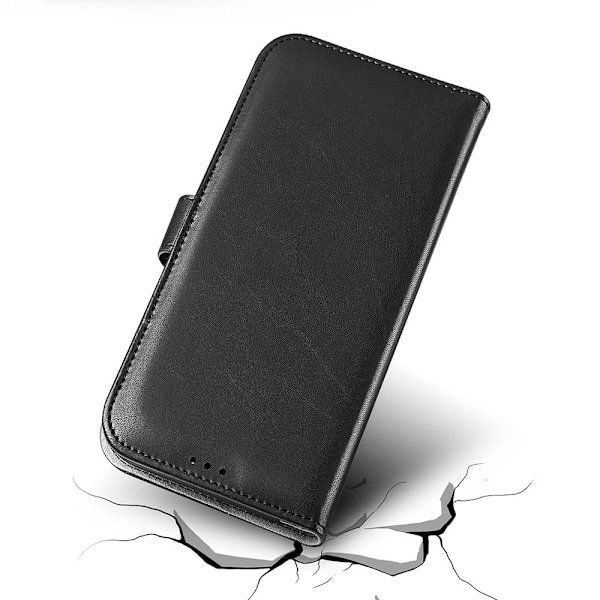Dux Ducis Läder Plånboksfodral iPhone 12 Pro Max - Musta Black