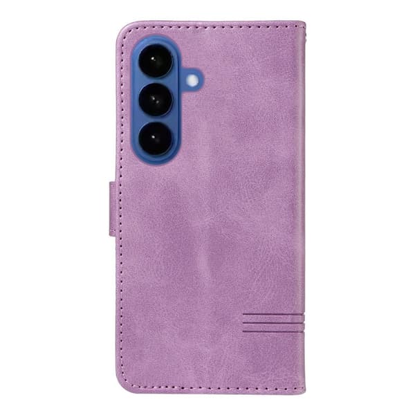 T-Shape Samsung Galaxy S26 / S26 Pro Plånboksfodral Konstläder - Lila