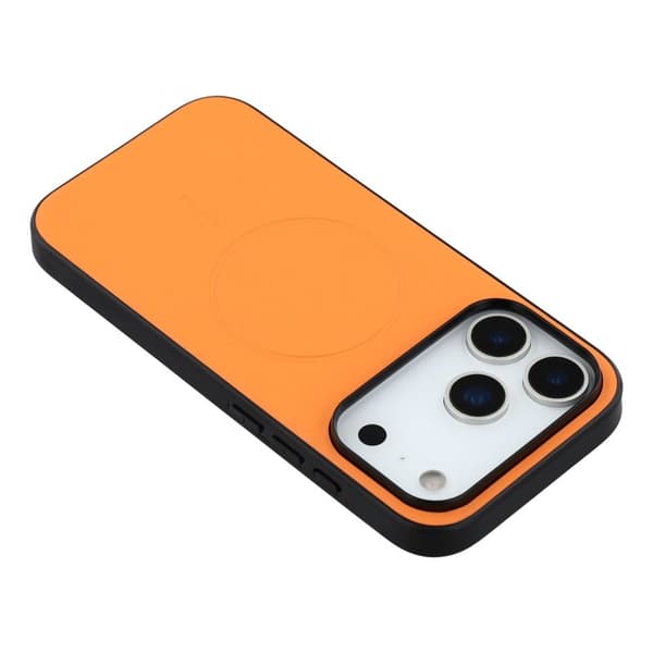 X-LEVEL Mobilskal till iPhone 17 Pro MagSafe PC TPU PU Orange
