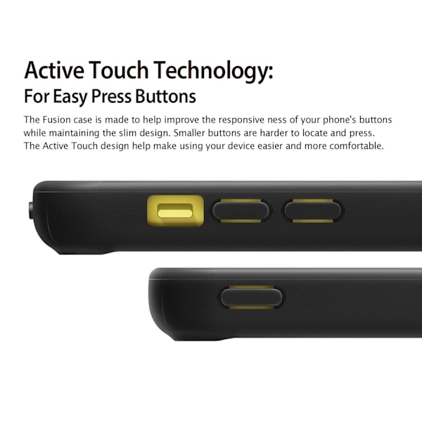 RINGKE Fusion skal till Apple iPhone 5C (Svart) Svart