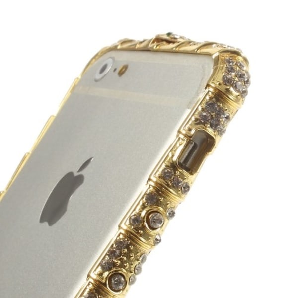 Snake Head Bumper till iPhone 6 / 6S  - Guld Gul
