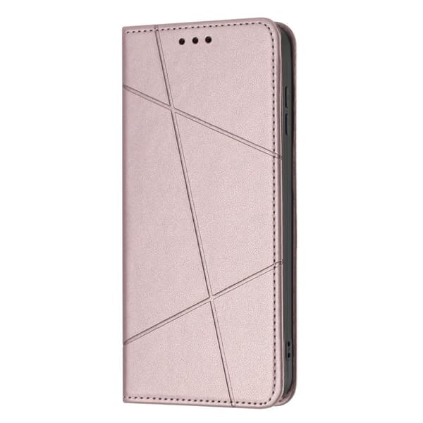 Plånboksfodral för Samsung Galaxy S26 Konstläder Stativ - Roséguld