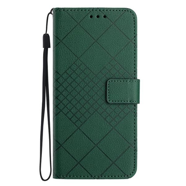 OnePlus Nord 5 Plånboksfodral Litchi Imprint - Grön Grön