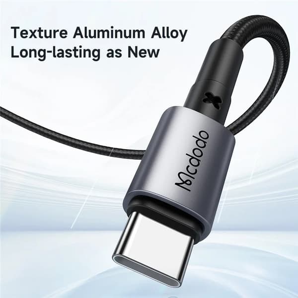 MCDODO USB-C - USB-C 60W Kabel 1m CA-3130 PD Prism - Svart Svart