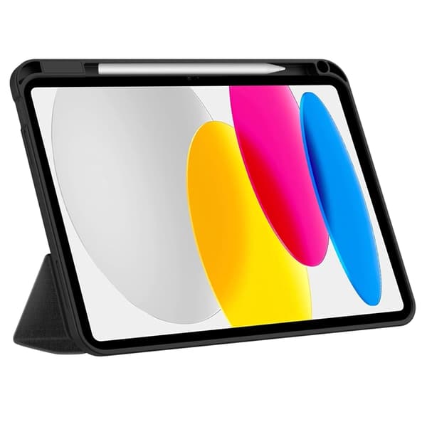 Tech-Protect iPad 10.9"/iPad 11" Fodral Canvas - Svart