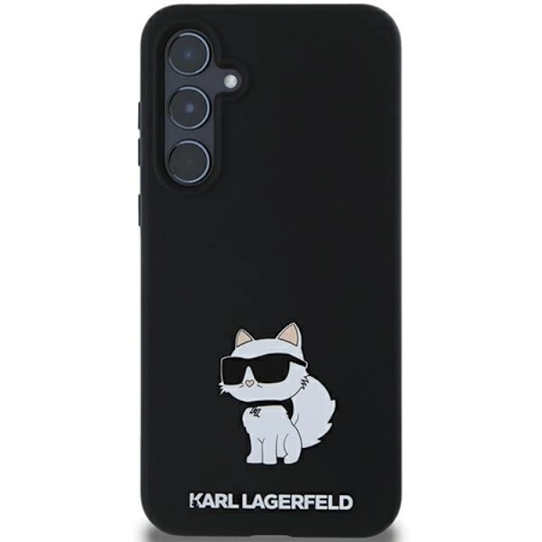 Karl Lagerfeld Galaxy A35 Mobilskal Silikon Choupette - Svart Svart