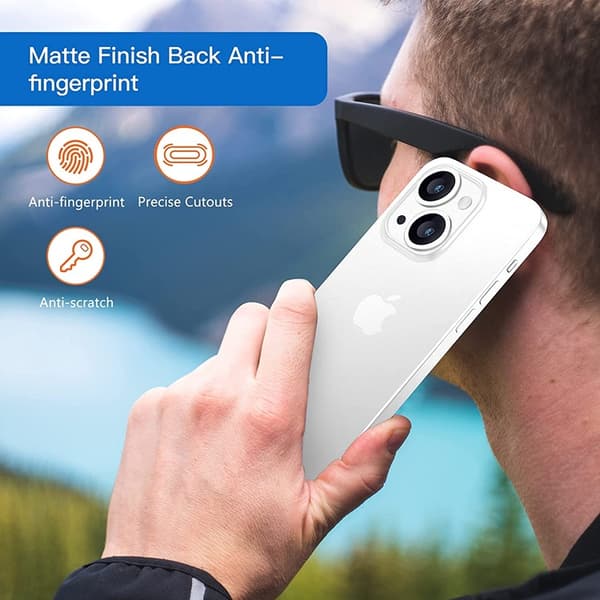 BOOM Zero iPhone XS Max Skal Ultra Slim - Frosted Transparent