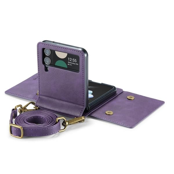 DG.MING M5 Series Mobilskal till Samsung Galaxy Z Flip3 5G Lila