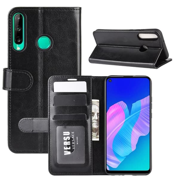 Lompakkokotelo Huawei P40 Lite E - Musta Black