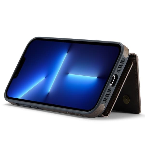 DG.MING M5 Series Mobilskal till iPhone 13 Pro Magnetiskt Brun