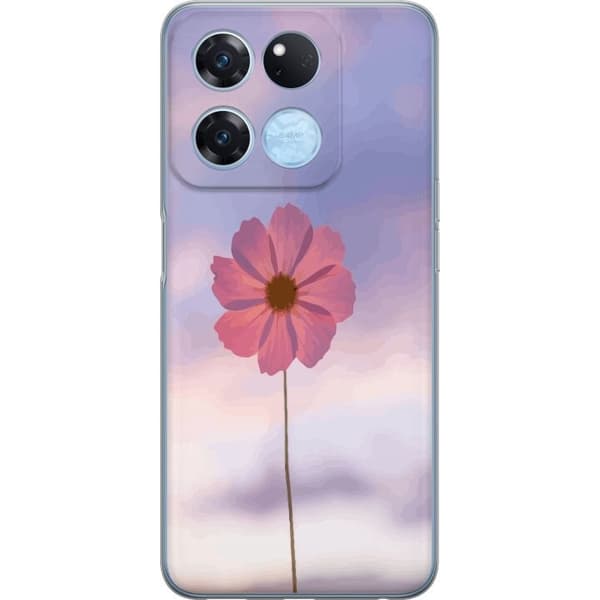 Mobilskal till OnePlus Ace Racing med Rosa blomma