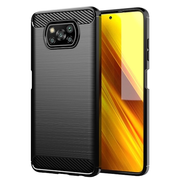 CARBON skal till XIAOMI POCO X3 Svart Svart