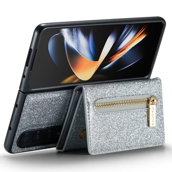 DG.MING M3 Series Mobilskal för Samsung Galaxy Z Fold3 5G Silver