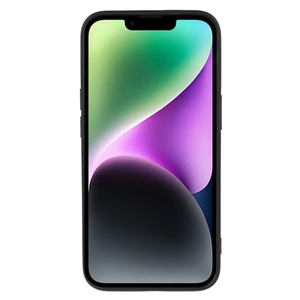 iPhone 15 Plus Mobilskal Gummerat - Svart Svart